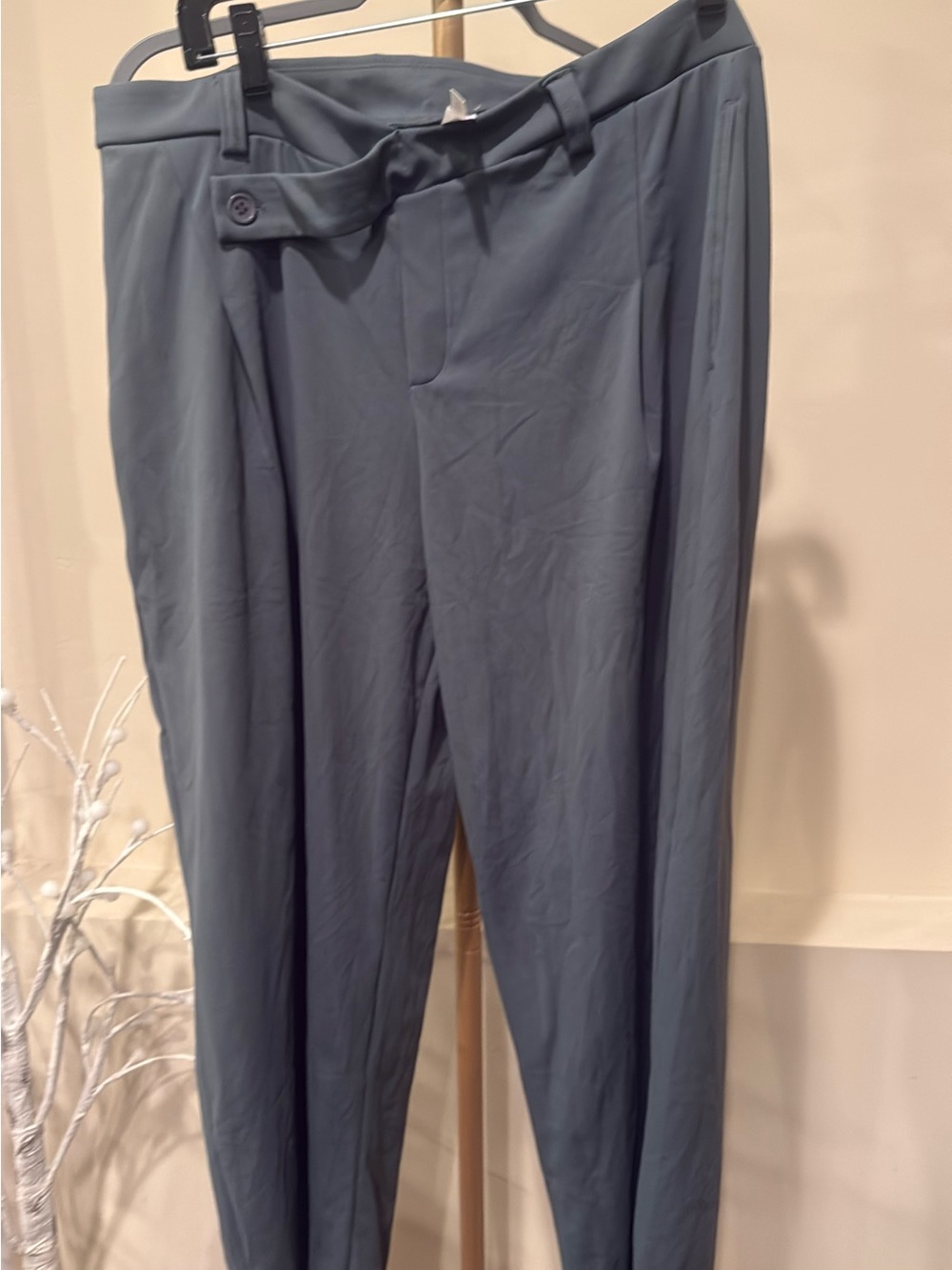 HALARA Slate Gray Tapered Women's Trousers